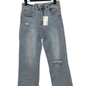 Vervet Crystal 90's Vintage Denim Jeans, Light Wash, Women's Size 28